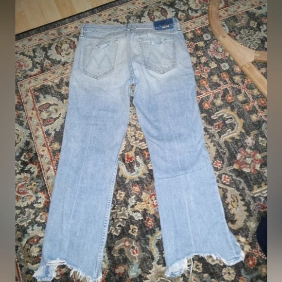 Mother Superior "Dutchie" Ankle Jeans in It's Only Make Believe Wash Size 27 - Picture 2 of 8